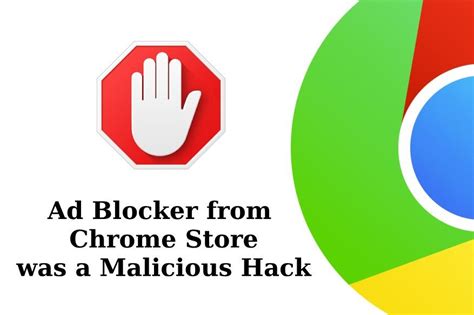 Ad Blocker From Chrome Store Was A Malicious Hack New Tricks