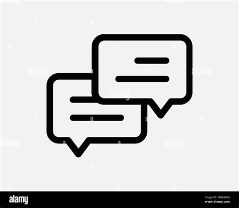 Conversation Clipart Black And White