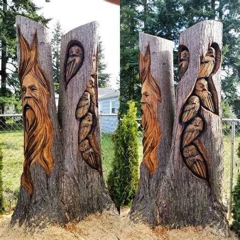 Tree Stump Art Tomas Vrba Studio
