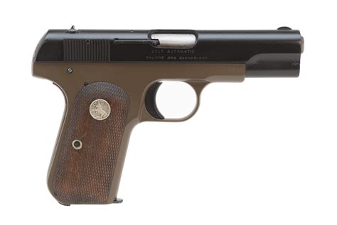 Colt 1908 Pocket Hammerless 380 Acp Caliber Pistol For Sale