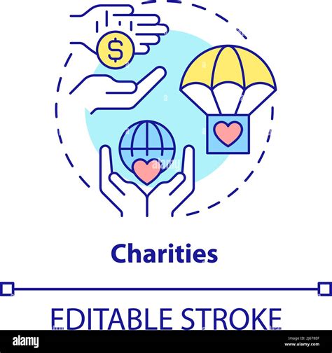 Charities Stock Vector Images Alamy