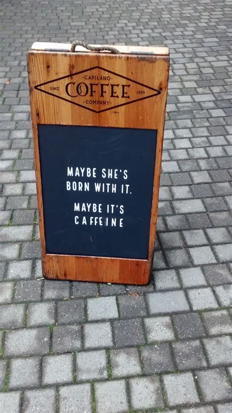 A Sign Outside A Coffee Shop Coffee Shop Signage Shop Signage
