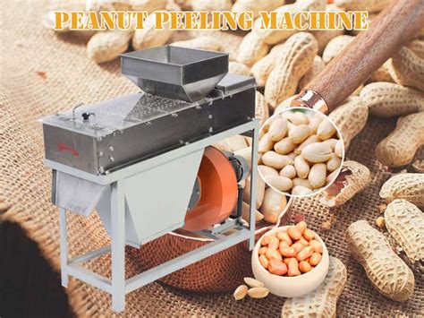 Peanut Skin Removing Machine Automatic Peanut Peeler Taizy