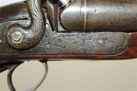 Manton Double Barrel Shotgun Antique Firearm Ancestry Guns