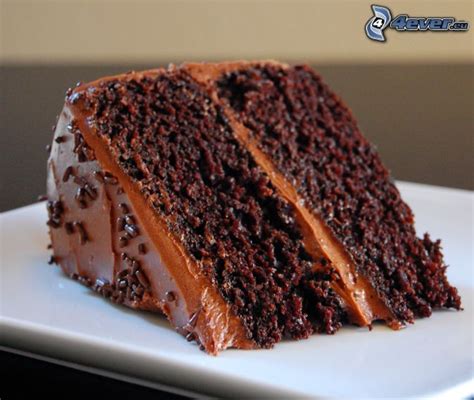 Facts about the chocolate cake. Gâteau au chocolat