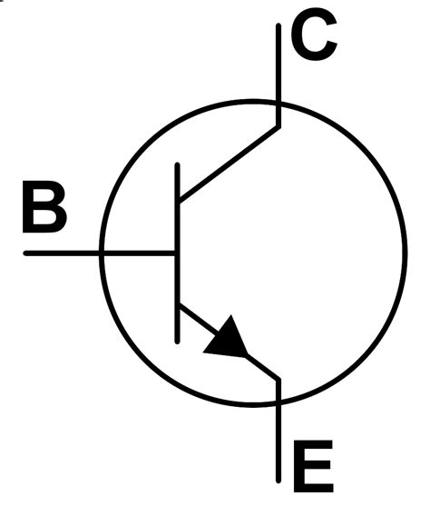 Npn Transistor Symbol Clipart Best