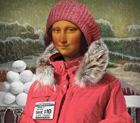 Mona Ready For A Snow Fight Dunway Enterprises