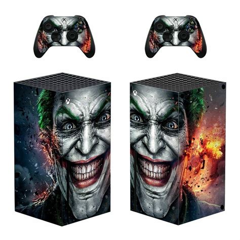 Joker Protector Skin Sticker Cover Decal Wrap For Xbox Series Etsy