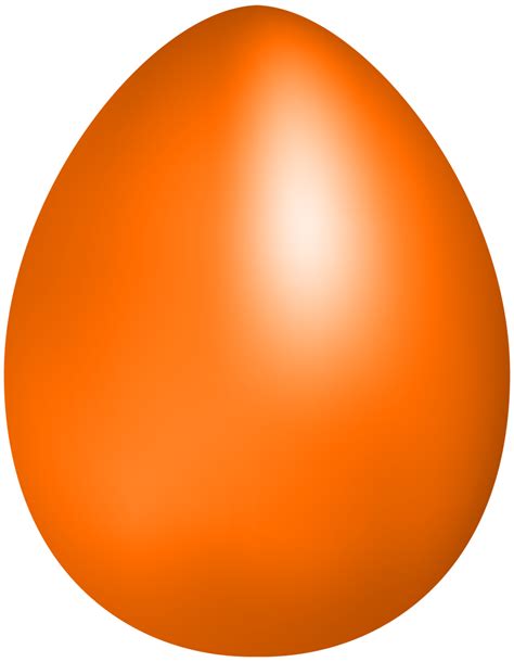 Orange Easter Egg Png Clip Art