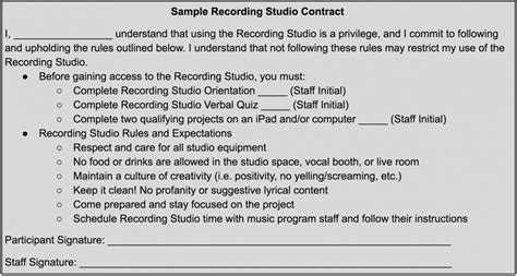 Recording Studio Orientation Process Music Impact Network