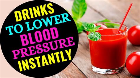 Drinks To Lower Blood Pressure Instantly How To Lower Blood