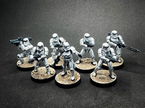 Commission Painted Star Wars Legion Stormtroopers Etsy
