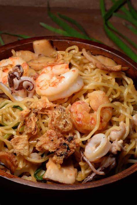 Indonesian Bakmi Goreng Seafood Stir Fried Noodles International