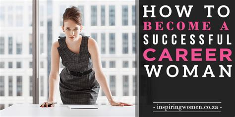 How To Become A Successful Career Woman