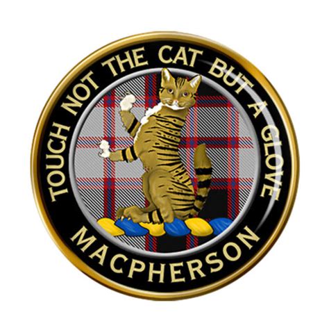 Macpherson Scottish Clan Pin Badge Ebay