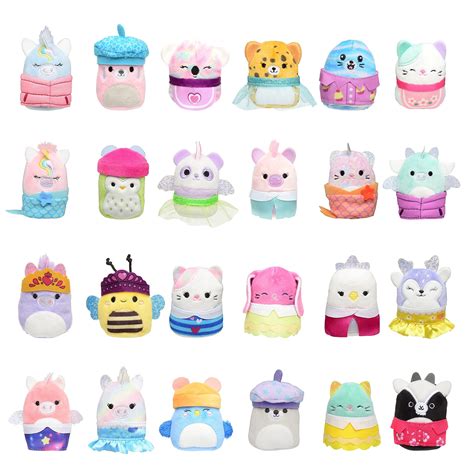 Squishville By Squishmallows 24 Piece Set 2 Plush And Accessories Official Kellytoy Mini