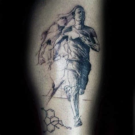 Laufende Tattoos F R M Nner Ink Design Ideen In Bewegung Bein