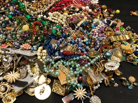 Large Lot Of Costume Jewelry Able Auctions
