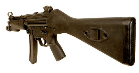 Deactivated Rare Old Spec Enfield Marked Heckler And Koch Mp5 Submachine