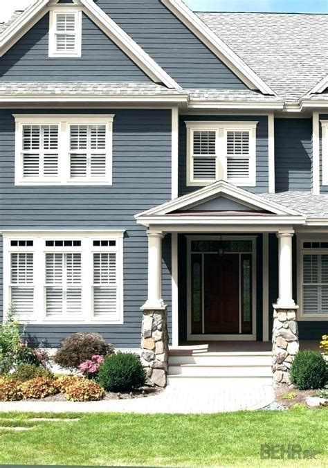 Blue Gray House Paint Grey Exterior Ideas Remarkable On Interior