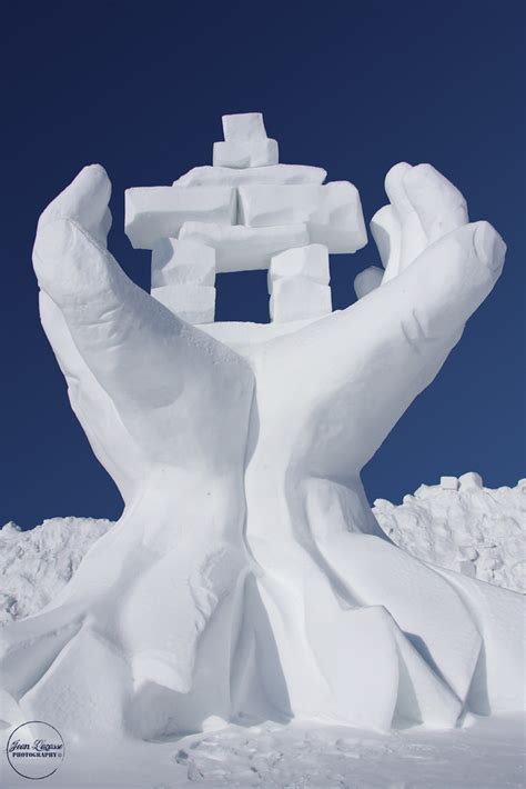 Hands Snow Sculpture Jlphoto36 Flickr