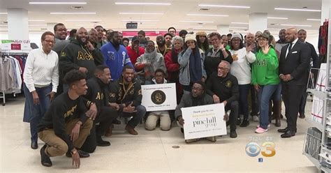 Alpha Phi Alpha Fraternity Rho Chapter Raises 7800 To Provide Winter