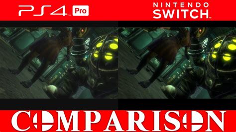 Comparison Bioshock Switch Vs Ps4 Pro Youtube