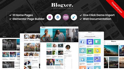 Blogxer Blog Magazine Wordpress Theme Radiustheme