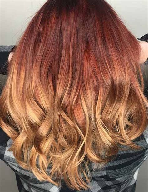 20 Radical Styling Ideas For Your Red Ombre Hair Ombre