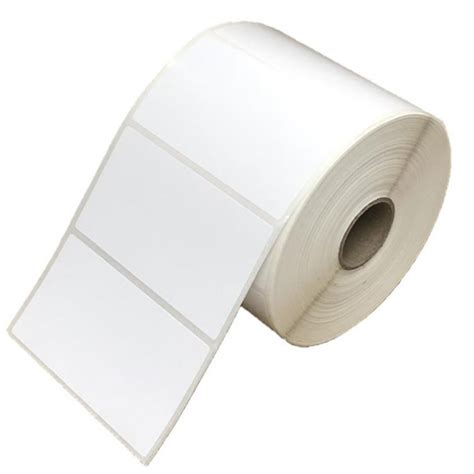 100mm X 200mm Self Adhesive Direct Thermal Blank Labels 250roll