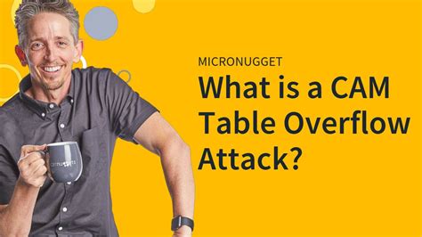 Micronugget What Is A Cam Table Overflow Attack Youtube