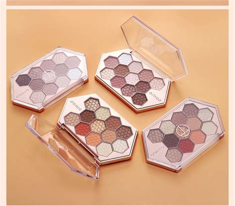 Paleta da sombra 12 cores shimmer fosco O TWO O longa duração Bela