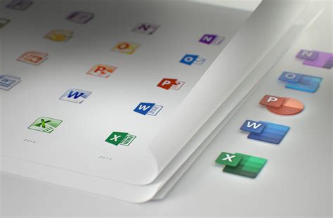 Microsoft Redesigns Office Icons To Emphasize The New Development