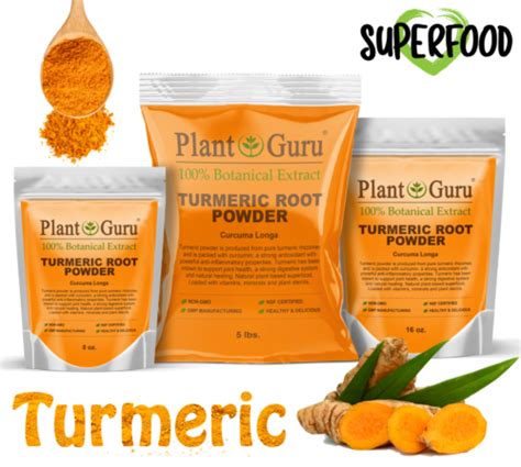 Turmeric Root Powder 1lb Curcumin Curcuma Longa Pure Raw Natural