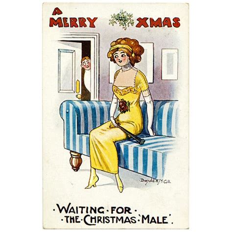Saucy Donald Mcgill Christmas Cards Discovered