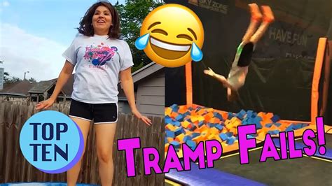 Top 10 Trampoline Fails Of 2017 Youtube