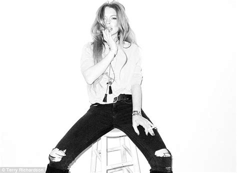 Lindsay Lohan Poses For Controversial Photographer Terry Richardson