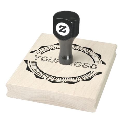 Custom Logo Large Rubber Stamp Uk