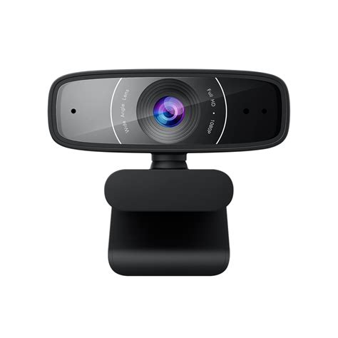 Asus Webcam C3 Full Hd 1080p With Beamforming Microphone Black