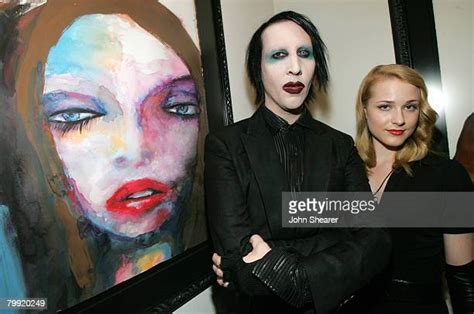 evan rachel wood marilyn manson photos and premium high res pictures getty images