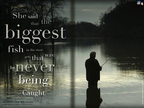 No matter how the wind howls, the mountain cannot bow to it. Big Fish Movie Wallpaper #1