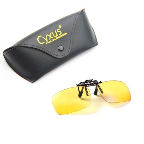 Cyxus Blue Light Filter Uv Blocking Glasses Clip On Anti Eye Strain