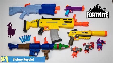 There are a total of 5 nerf guns and 3 nerf super … NERF FORTNITE UNBOXING - YouTube