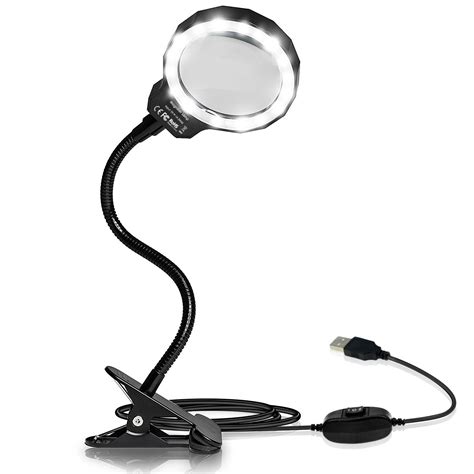 Magnifiers Electronic Magnifying Glass For Mobile Led Lights Lamp