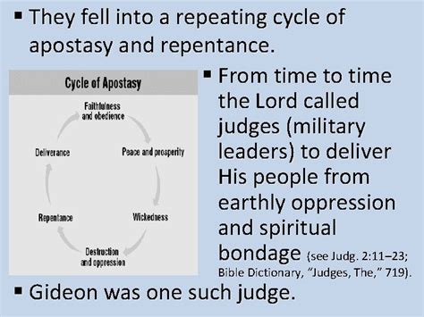 Lesson 24 Gideon Primary 6 Old Testament 1996
