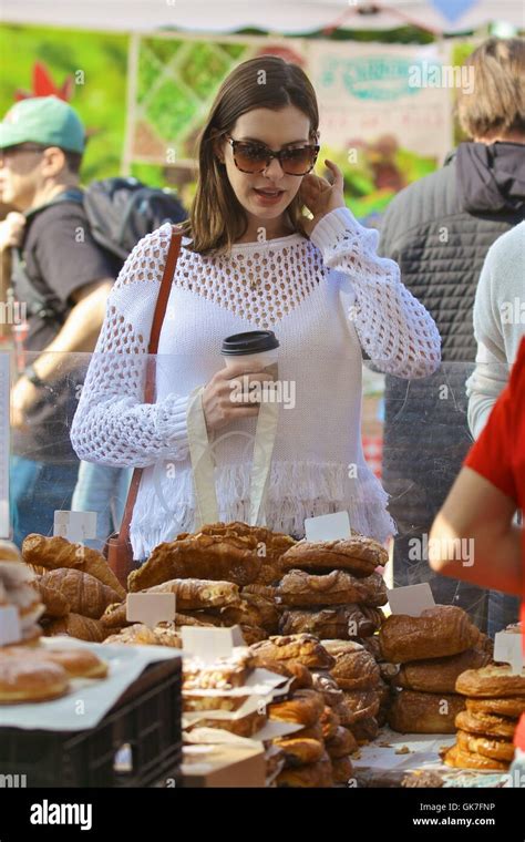 Anne Hathaway Spent Her First Mothers Day Buying Fresh Produce And