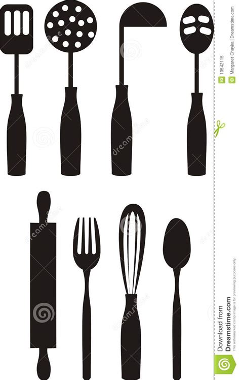 Cooking Culinary Kitchen Utensils Clip Art Royalty Free Stock Photo