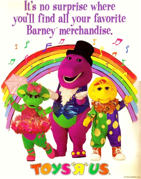 Barney Toys R Us Ad By Bestbarneyfan On Deviantart
