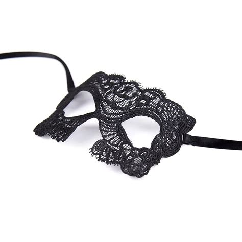 Buy Sexy Lady Lace Eye Mask Black Blindfold Eye Mask Patch Bondage Masque Fun
