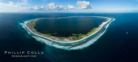 Clipperton Island Aerial Panoramic Photo France 32843